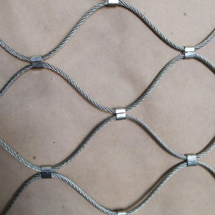 SS304 Stainless Steel Cable Mesh with High Tensile Strength, Corrosion Resistance, and Great Flexibility