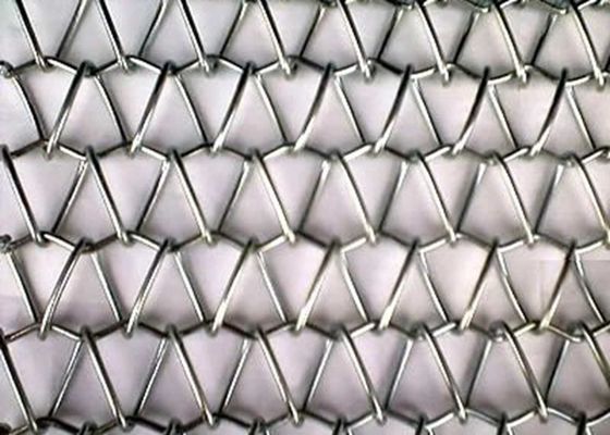 Spiral Weave 3mm Stainless Steel Decorative Screen For Curtain