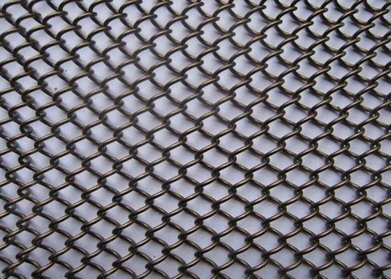 Spiral Curtain S Type Decorative Metal Mesh Screen