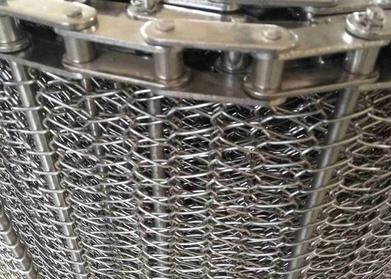 Balance Weave Stainless Steel Wire Mesh Conveyor Belt 0.5m to 3m