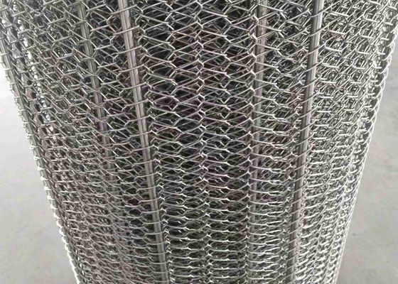 Balance Weave Stainless Steel Wire Mesh Conveyor Belt 0.5m to 3m