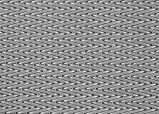 1.2mm 1.4mm SS Wire Mesh Conveyor Belt Compound Weave