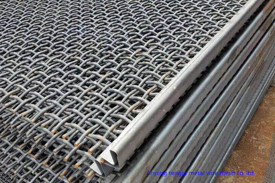 Square Hole Crimped Wire Mesh Stainless Steel 304 316L For Filtering Salt