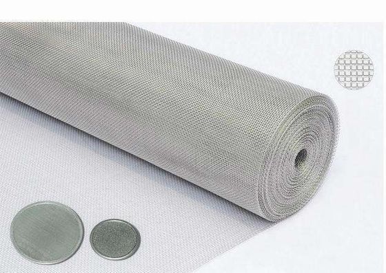 200 Mesh Screen Square 316SS Mesh Firm Structure SS Woven Wire Mesh