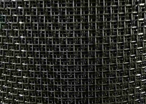 0.5 To 8mm Stainless Steel Crimped Wire Mesh 1 To 20 Mesh Bright Silver