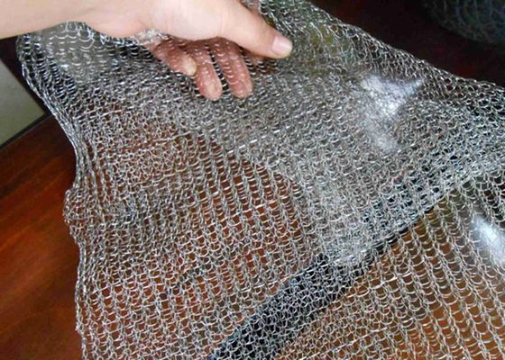 SS316 SS316L Stainless Steel Knitted Wire Mesh SS304 SS304L