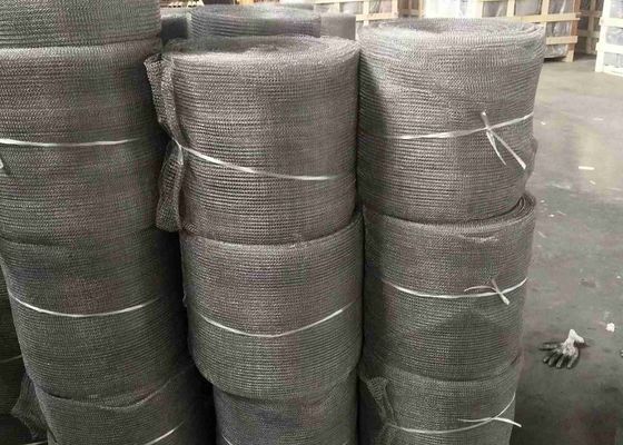 SS316 SS316L Stainless Steel Knitted Wire Mesh SS304 SS304L