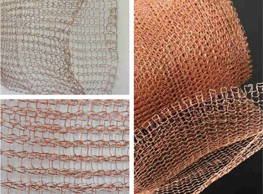 Pure Copper 0.25mm Metal Filter Mesh 2.0mm To 7.0mm Opening