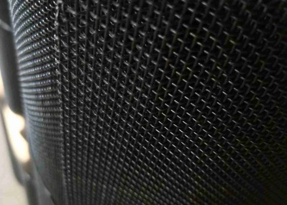 SS316L Stainless Steel Security Screen Mesh Powder Coated 18 Meshx0.17mm