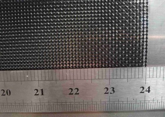 SS316L Stainless Steel Security Screen Mesh Powder Coated 18 Meshx0.17mm