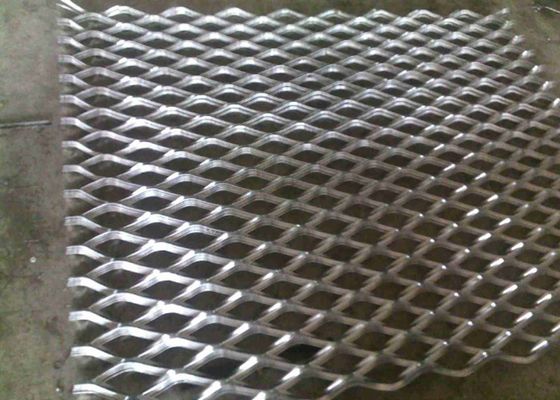Raised Stainless Steel Expanded Metal Acid Resistance 0.5 To 8mm