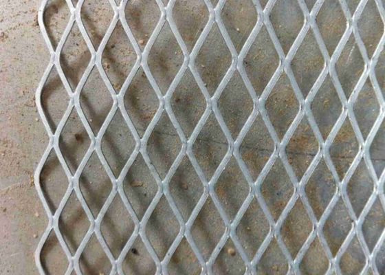 Flattened Diamond Hole Expanded Metal Mesh Smooth Surface SS304 SS316 ETC