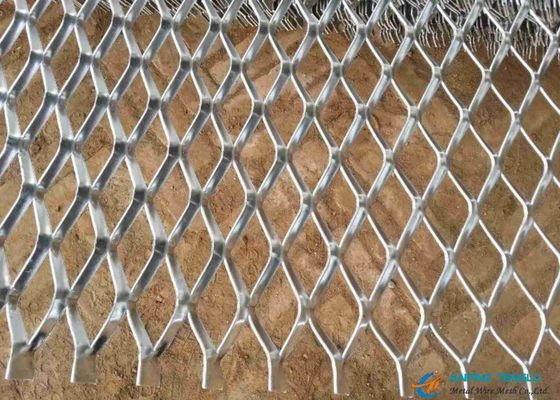 1050 5052 5056 Aluminum Expanded Wire Mesh For Decorative