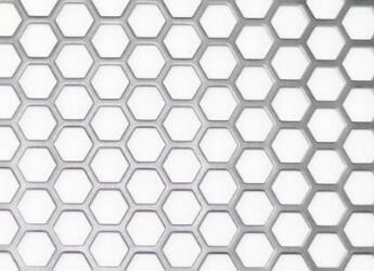 8mm To 50mm Hole Hexagonal Perforated Metal 0.5mm to 3.0mm