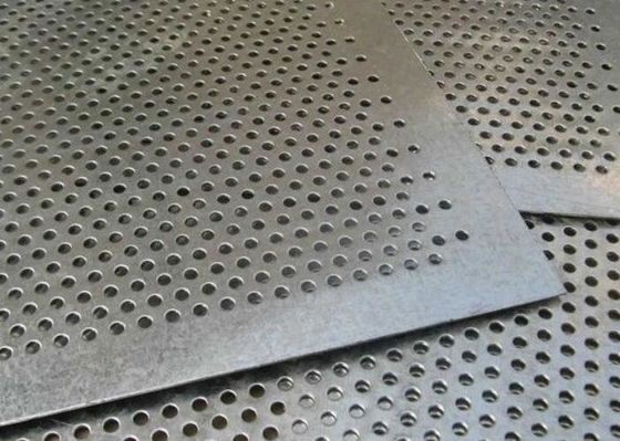 Stainless Steel 304 316 Perforated Metal Mesh Round Square Slot Hole
