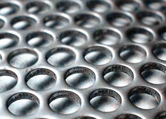 Corrosion Resistance Perforated Aluminium Mesh 0.2mm To 6mm