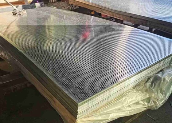 0.2 To 125mm Perforated Metal Screen Panels Well Lighted