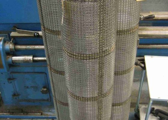 Twill Weave 0.025 To 2.5mm Metal Mesh Filter Screen