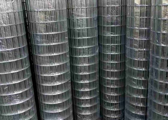 Electric Galvanized 100 X 50 Welded Mesh Bright Color And Smooth Surface