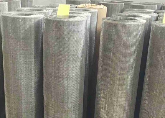 1.9mm Opening 0.65mm Ss Woven Wire Mesh 316l Stainless Steel