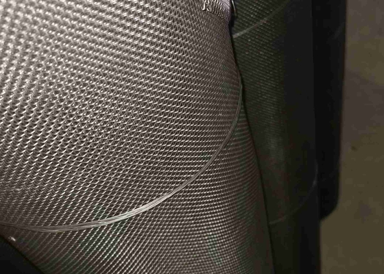 Stainless Steel 0.04mm Twill Weave Wire Mesh 50micron Opening