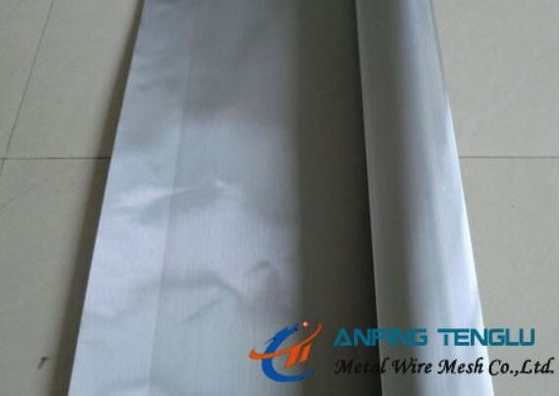 316 Stainless Steel Dutch Wire Mesh 720 × 150 Mesh 48" × 100ft Roll Size Pz Microdur Cloth