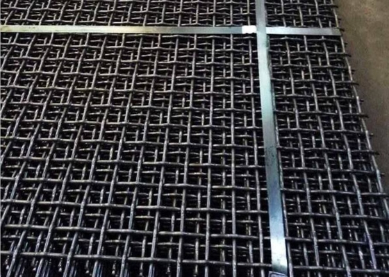 0.5mm 65mn Woven Crimped Wire Mesh High Wear Resistance For Mining Screens