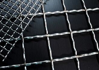 3 Mesh Single Intermediate Crimped Mesh For Vibrating Architecture Decorative