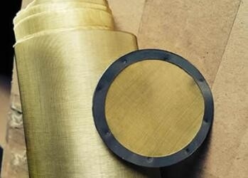 Acid And Alkali Resistance Brass Filter Screen For Filtration Long Service Life