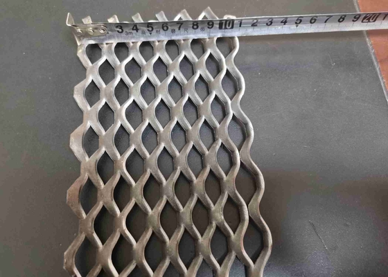 Raised Small Expanded Metal Mesh For Architectural And Commercial Industries