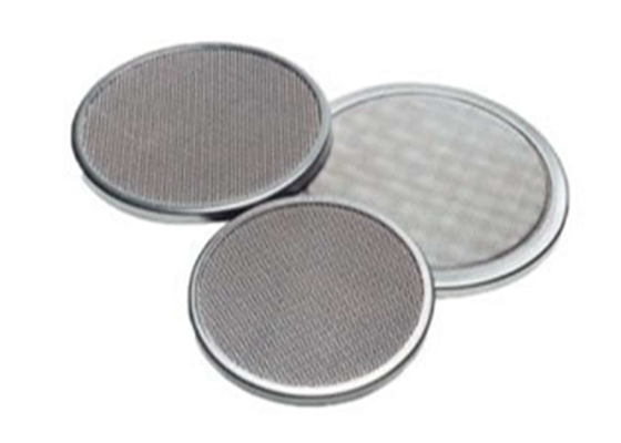 Multi Layers 316L Wire Mesh Disc For Extrusion Machine In Pet Film