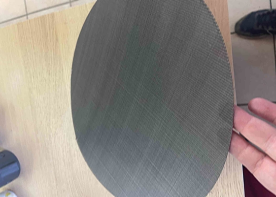 0.12mm To 0.60mm Wire Mesh Filters 10 To 60mesh Twill Weave
