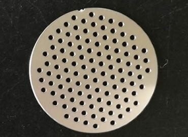 Perforated Mesh Filter Disc Stainless Steel Copper Brass High Rigidity And Tenacity