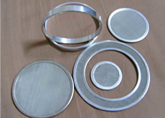 Ring Stainless Steel Wire Cloth Discs For Filtration Cleanable And Reusable