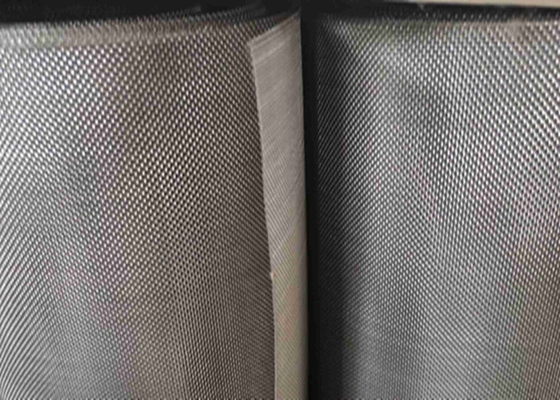 Wind Tunnel Stainless Steel Woven Wire Screen 12m Width No Welding Or Splicing