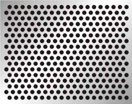 Length 0.5-30m Aluminum Perforated Metal With Slot Hole Pattern