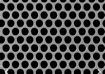 Perforated Stamped Metal Sheets Stainless Steel Copper Brass