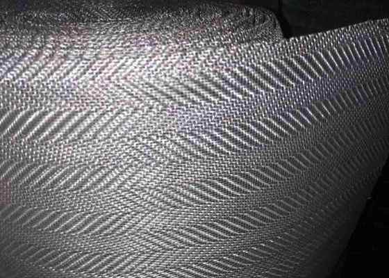 Twill 230Mesh соткет апертуру сплетенную SS ячеистой сети ткани 0.036mm провода 0.074mm SS304