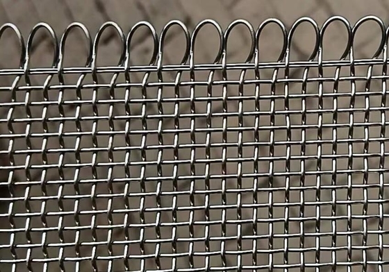 Selvage Edge Stainless Steel Wire Mesh Prevent Individual Wires From Loosening Or Unraveling