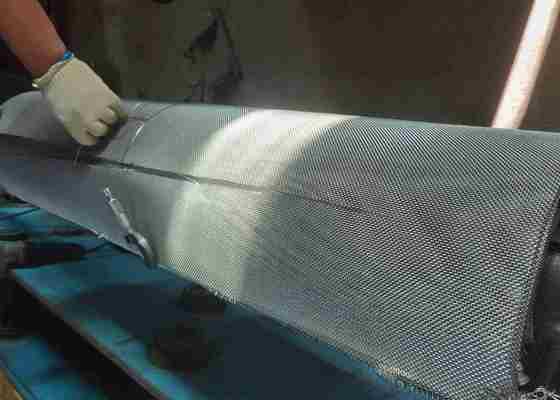 Противомоскитная защитная сетка из нержавеющей стали 316 марки, стандартная, длина 30 метров