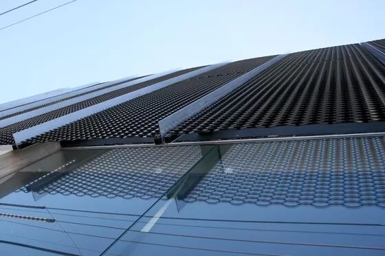 Алюминиевый расширенный металлический экран сетки занавес стены оцинкованный строительный конструкторский материал