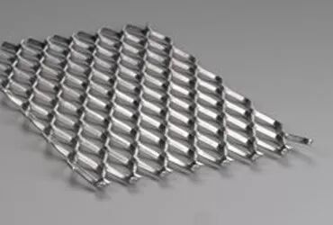 Прочная сетка из просечно-вытяжного металла для навесных стен, алюминий, толщина 0,4-8 мм