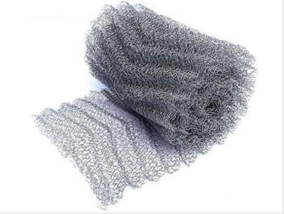 Крючковое плетение сжатой трикотажной проволочной сетки для фильтрации, плоский / гофрированный тип