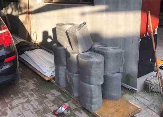 0.1mm To 0.55mm Stainless Steel Metal Mesh Corrosion Resistance