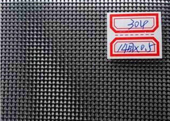 Bwg 31 к сетке 12x12 экрана безопасностью нержавеющей стали провода Bwg34 покрытому эпоксидной смолой