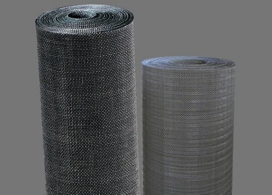 Plain Steel ISO Plain Weave Wire Mesh 8 To 60 Mesh Counts