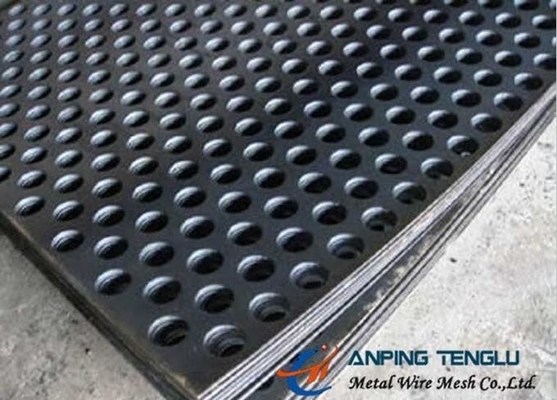 Material Mild Perforated Steel Mesh High Strength 1m Width