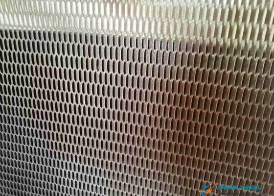 Light Weight Decorative Aluminum Expanded Metal Mesh Cladding