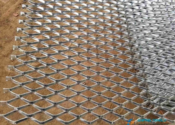 Light Weight Decorative Aluminum Expanded Metal Mesh Cladding
