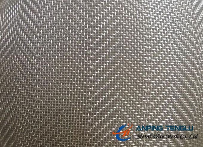 AISI304 шевронные соткут ячеистую сеть, 8 к 100mesh, используемому в сухом поясе
